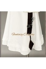 Identity V Doctor Emily Dyer Recovery White Cosplay Costume
